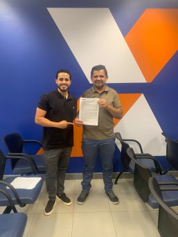 Entrega de chaves realizada com sucesso pela equipe Trinus